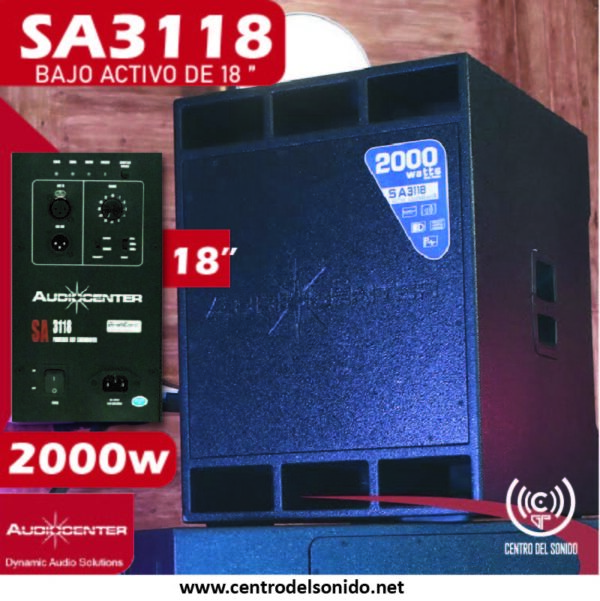 sa3118 bajo activo audiocenter 2000w dsp 134db (copia)