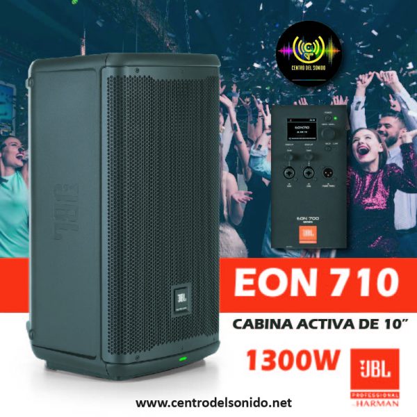 jbl eon710 altavoz 10" y 1300 w con bluetooth y dsp (copia)