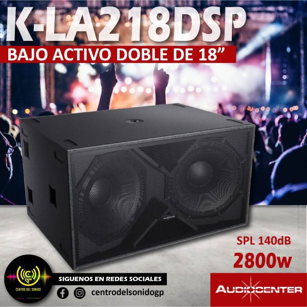 bajo activo kla218dsp audiocenter (copia)