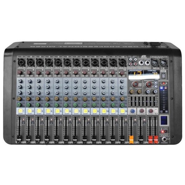 consola mix 12 pa pro audio bluetooth usb