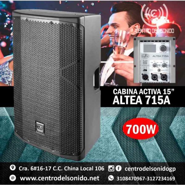 cabina activa altea 715a das 1500w