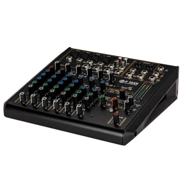 consola de mezcla de 6 canales f 10xr con multiefectos