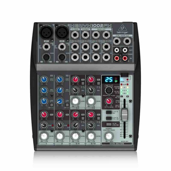 1002FXcentrodelsonido1 consola mezcladora behinger 1002fx