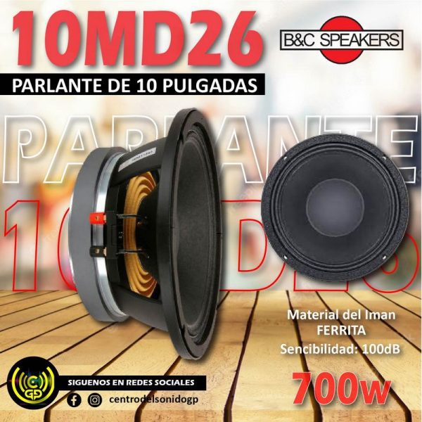 parlante 10md26 b&c speakers (copia) parlante 10md26 b&c speakers (copia)