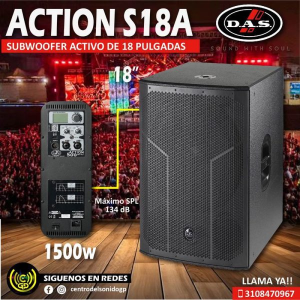 bajo activo das action s18a 1500w (copia) bajo activo das action s18a 1500w (copia)