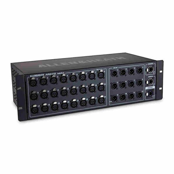 allen & heath ar2412 rack de audio remoto para sistema de mezcla digital gld allen & heath ar2412 rack de audio remoto para sistema de mezcla digital gld