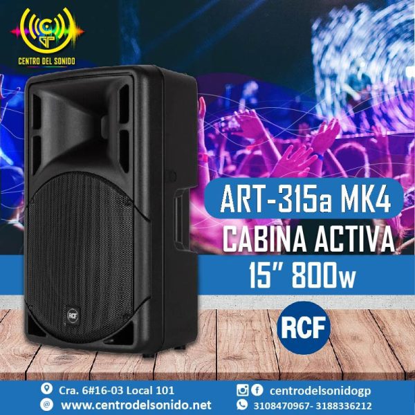 cabina activa art 315a mk4 800w cabina activa art 315a mk4 800w
