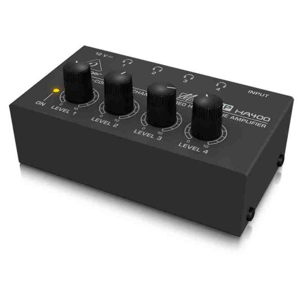 mezclador audífonos ha400 behringer