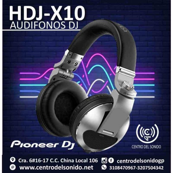 Audifonos-hdj-x10-pioneer-dj audífonos hdj x10 pioneer dj