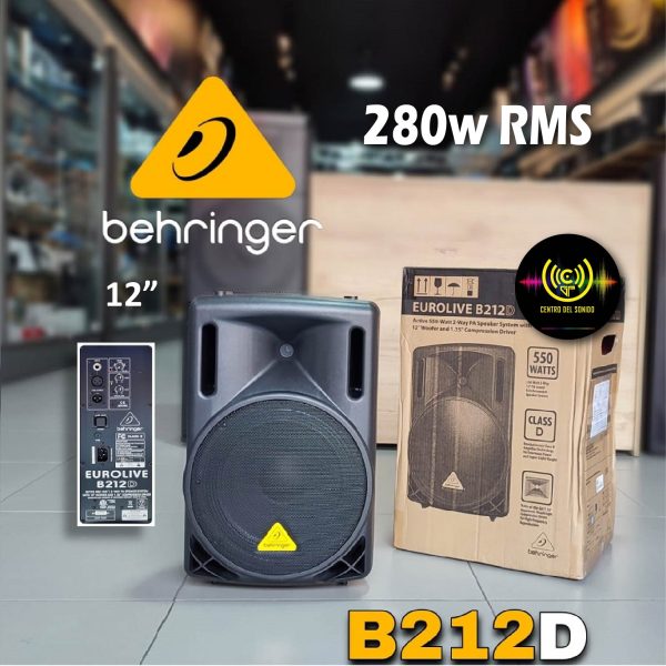 cabina activa eurolive b212d behringer cabina activa eurolive b212d behringer