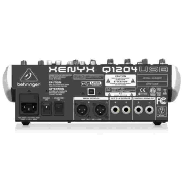 behringer xenyx q1204usb mezclador con usb