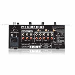 behringer pro mixer dx626 mezclador profesional de 3 canales dj con contador bpm y control vca