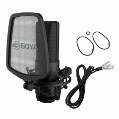 micrófono condensador de gran diafragma boya by m1000