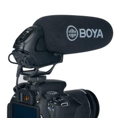 boya by bm3030 micrófono shotgun direccional