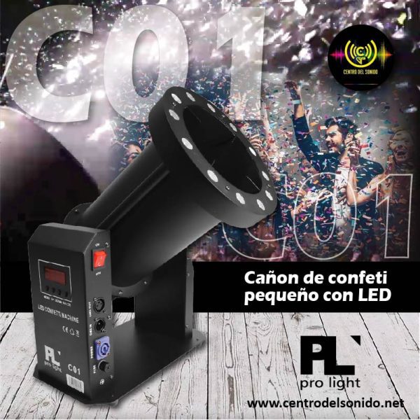 c01 cañon de confeti pequeño con led c01 cañon de confeti pequeño con led