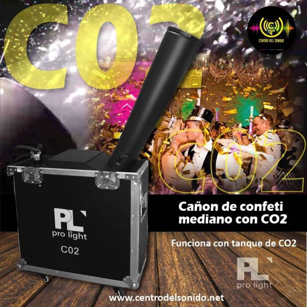 c02 cañon de confeti mediano con co2 – pl pro light c02 cañon de confeti mediano con co2 – pl pro light