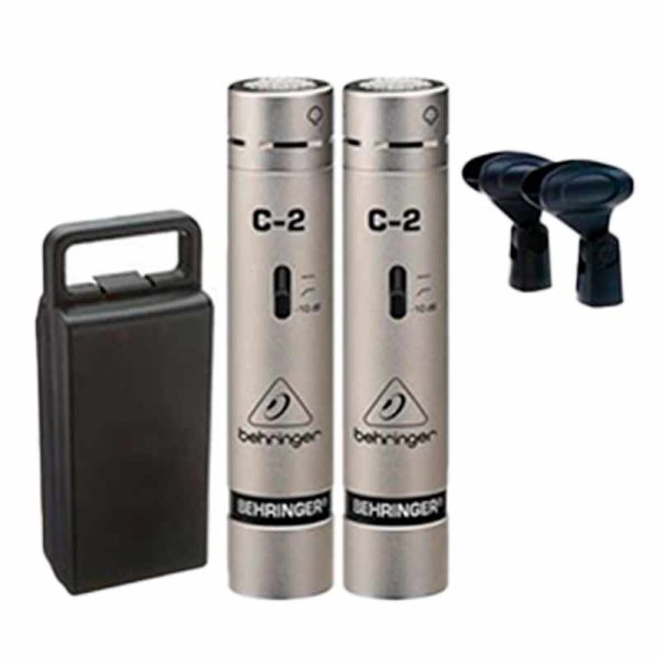 micrófono condensador c 2 kit