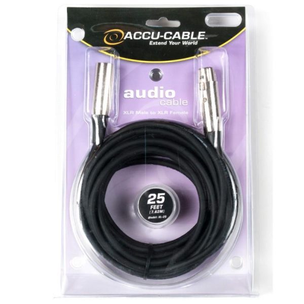 Cable-XLR-Accu-Cable-XL-25-7.5Mts 1 cable xlr accu cable xl 25 7.5mts