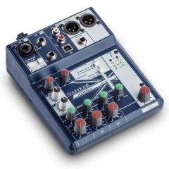 consola mezcladora con interfaz usb soundcraft notepad 5