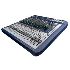 consola soundcraft signature 16 12mic 3st usb 2