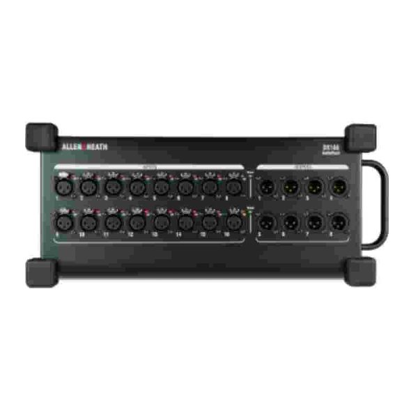 dx168 expansor dx portátil con 16 entradas xlr / 8 salidas xlr