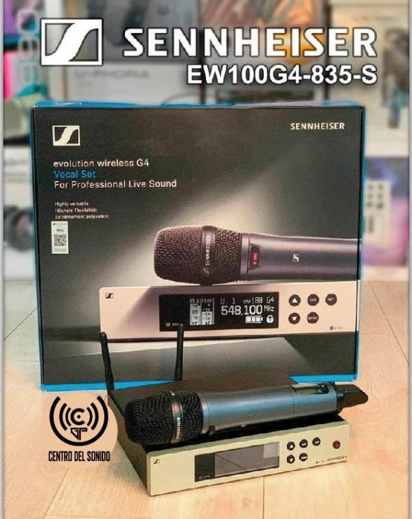 micrófono inalámbrico ew 100 g4 835 s sennheiser micrófono inalámbrico ew 100 g4 835 s sennheiser