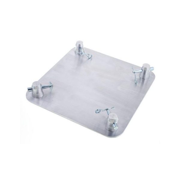 base de aluminio f34 base plate 30x30 cosmic truss