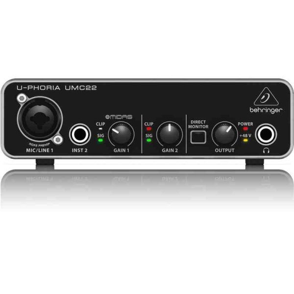 interface umc22 behringer