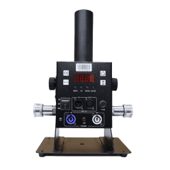 jet12 máquina de chorro de co2 con 12 leds rgb (pantalla digital)