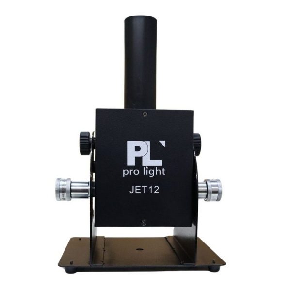 jet12 máquina de chorro de co2 con 12 leds rgb (pantalla digital)