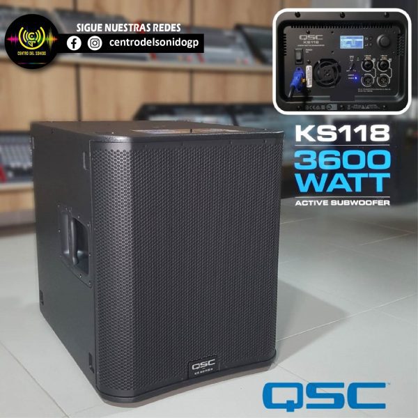 bajo activo qsc ks118 bajo activo qsc ks118