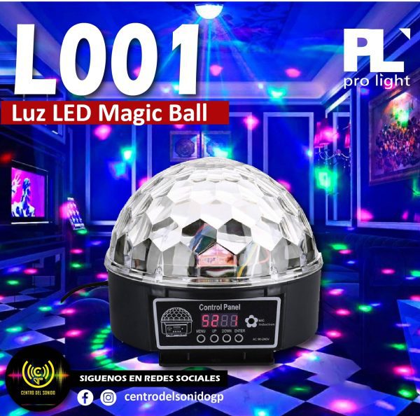 luz led magic ball l001 pro light (copia) luz led magic ball l001 pro light (copia)