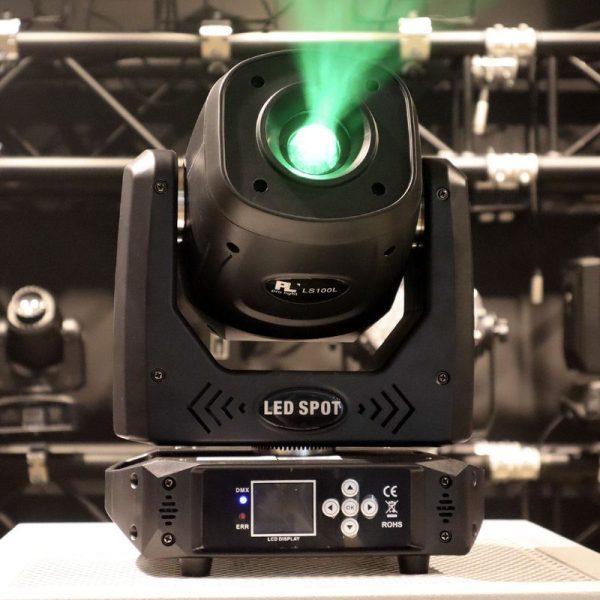 ls100 cabeza movil 100w pl pro light (gobos + colores)