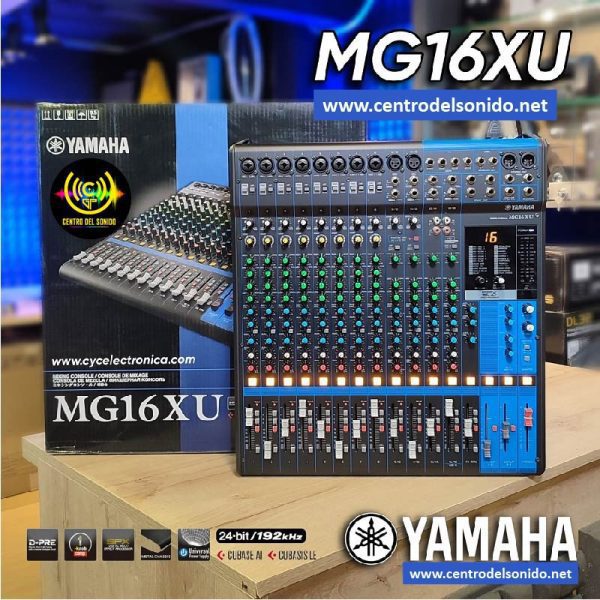 consola de mezclas yamaha mg16xu (copia) consola de mezclas yamaha mg16xu (copia)