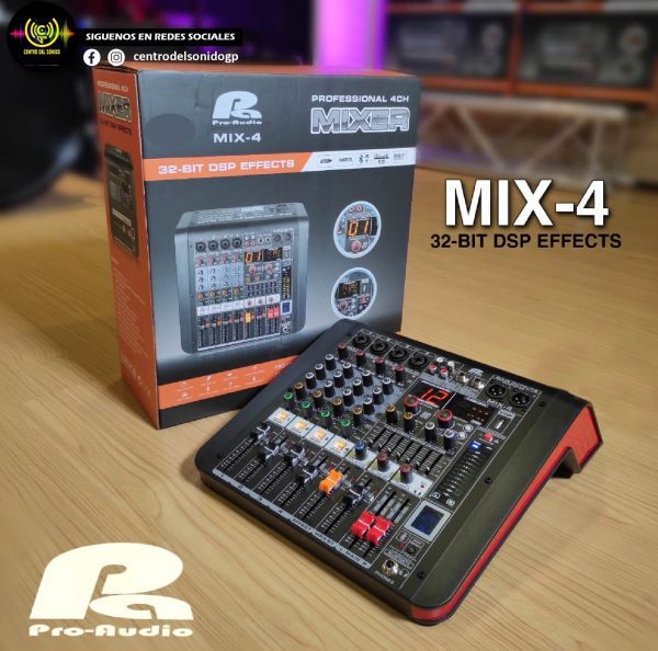 mix 4 pro audioconsolausb / bluetooth mix 4 pro audioconsolausb / bluetooth