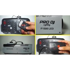 máquina de humo f1500 led mx pro dj