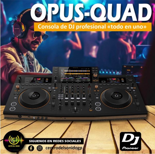 consola dj opus quad todo en uno 4 canales para recordbox y serato pioneer dj consola dj opus quad todo en uno 4 canales para recordbox y serato pioneer dj