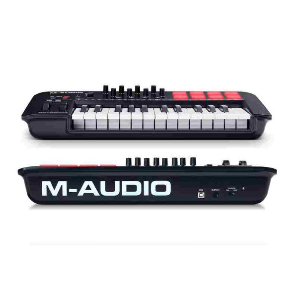 controlador de midi oxigen25v