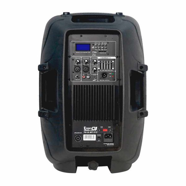 combo cabina activa de 12″ prodj pb12e mp3 sys