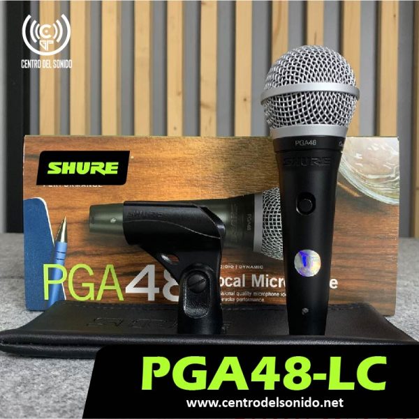mic vocal shure pga48 lc alÁmbrico dinÁmico mic vocal shure pga48 lc alÁmbrico dinÁmico