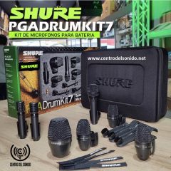 pgadrumkit7 shure kit de bombo pga52