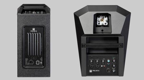 hk audio polar 8 sistema de columna 1200w
