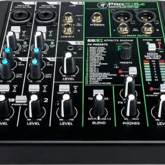 mezclador analÓgico profx6v3 de 6 canales con usb