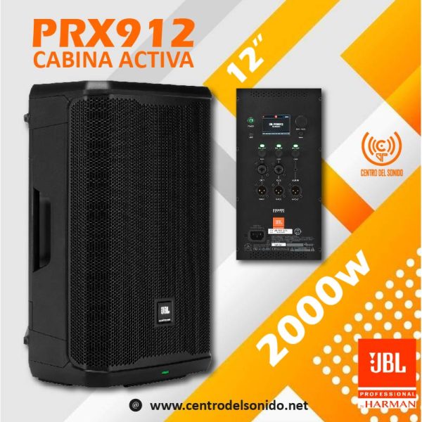 cabina activa prx912 jbl 2000w cabina activa prx912 jbl 2000w