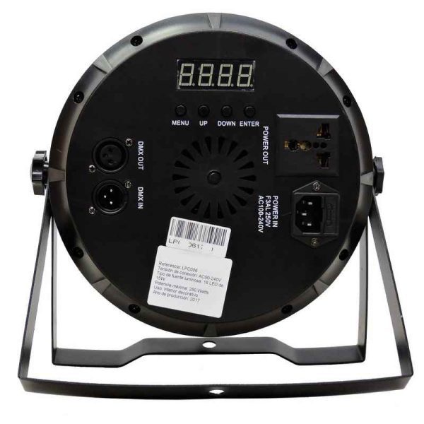 par led lpc006 pl pro light 18x15w 6en1 rgbwa uv