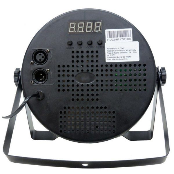 par led pl024f pl pro light rgb 54×1.5w
