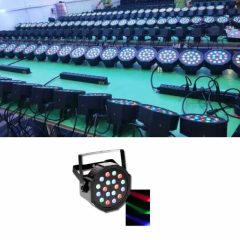 par pl 181 rgb pro dj lighting rgb 18x1w dmx reflector escenario