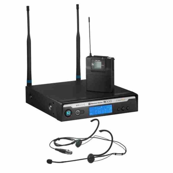 microfono ev r300 e c diadema