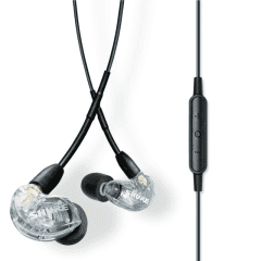 auriculares shure se215 cl uni mic/control
