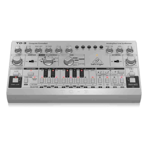 sintetizador análogo de bajos td3 sr behringer